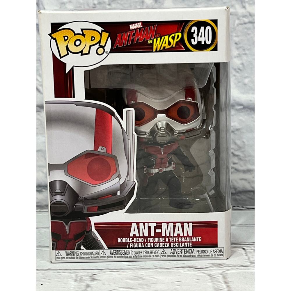 Funko Pop Ant Man Bobble Head Vinyl Figurine 340 Marvel 4” Action figure